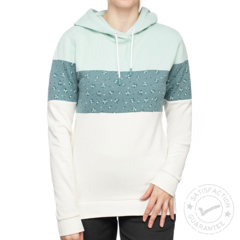 CHILLAZ Walchsee Hoody Women aqua/green/white - kapucnis pulóver