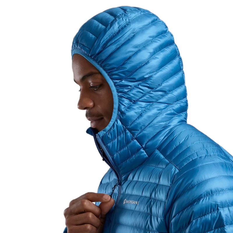 bunda Montane Anti-Freeze Lite Hooded electric blue - Veľkosť: S