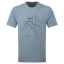Montane Abstract Mountain T-Shirt stone blue - T-shirt