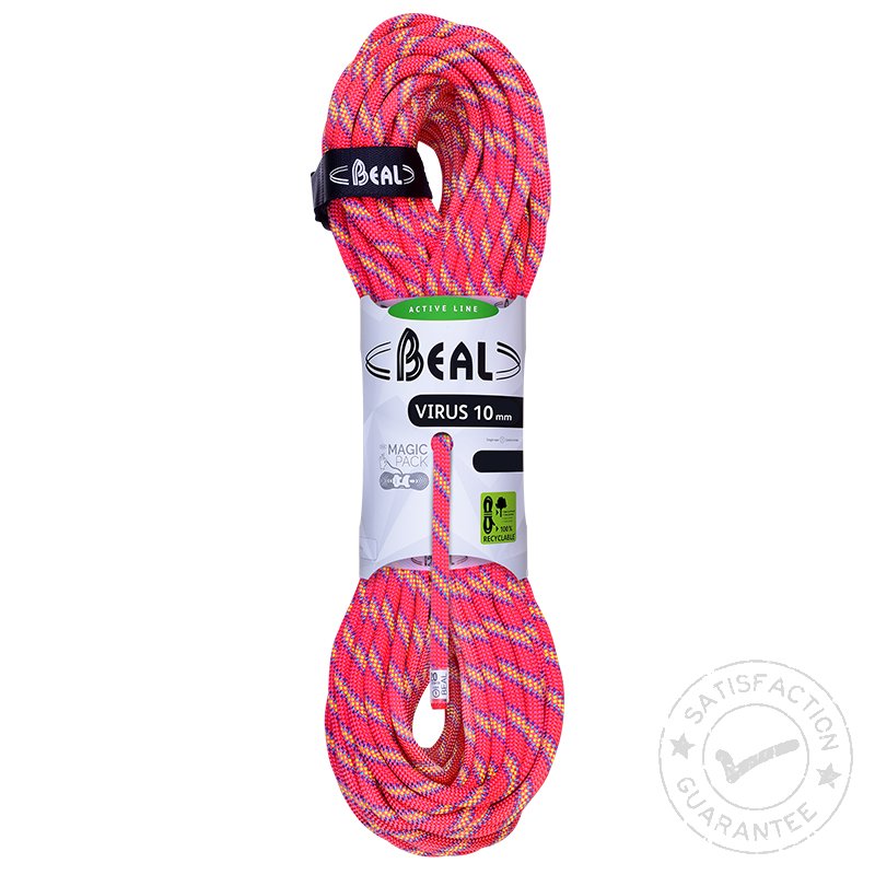 Динамично въже BEAL Virus 10.0mm 50m pink