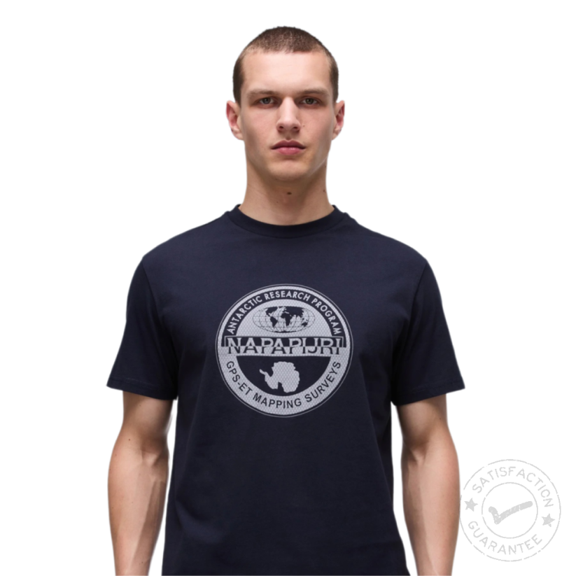 NAPAPIJRI S-Bollo SS 1 blu marine - majica
