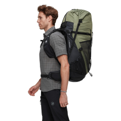 turistický batoh MAMMUT Ducan Spine 70-80 marsh-black