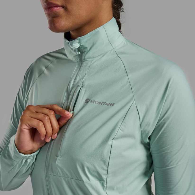 bunda Montane Featherlite Jacket W sea mint - Veľkosť: S
