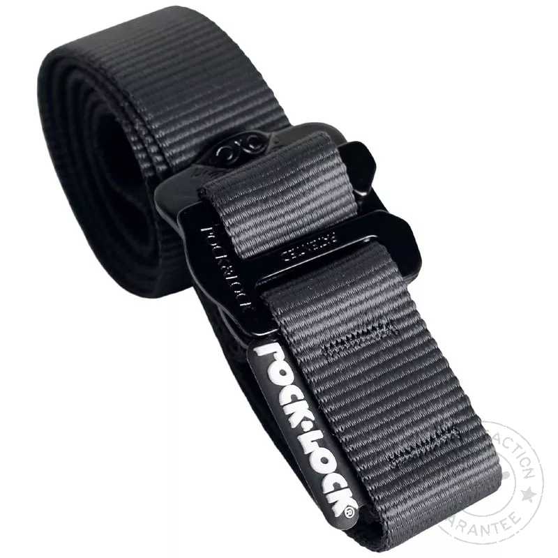 Remen SINGING ROCK Belt Rock&Lock 27mm M/L black