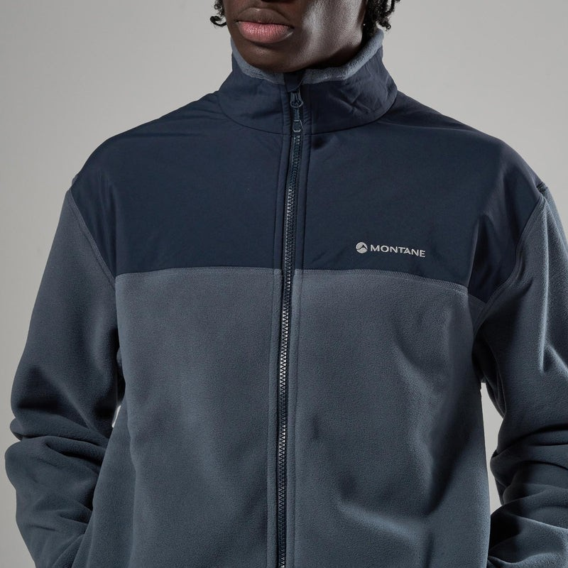 flísová bunda Montane Roco Jacket Dark Sky
