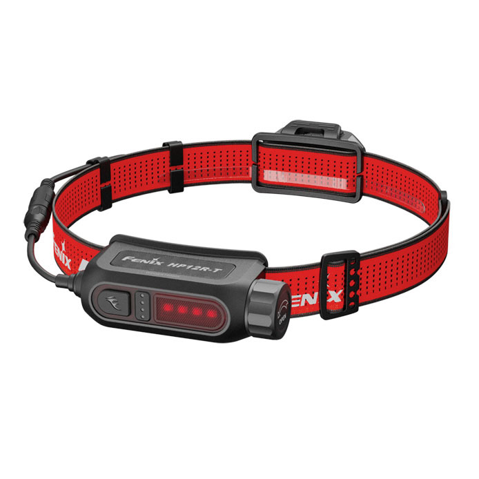 čelovka FENIX HP12R-T black/orange