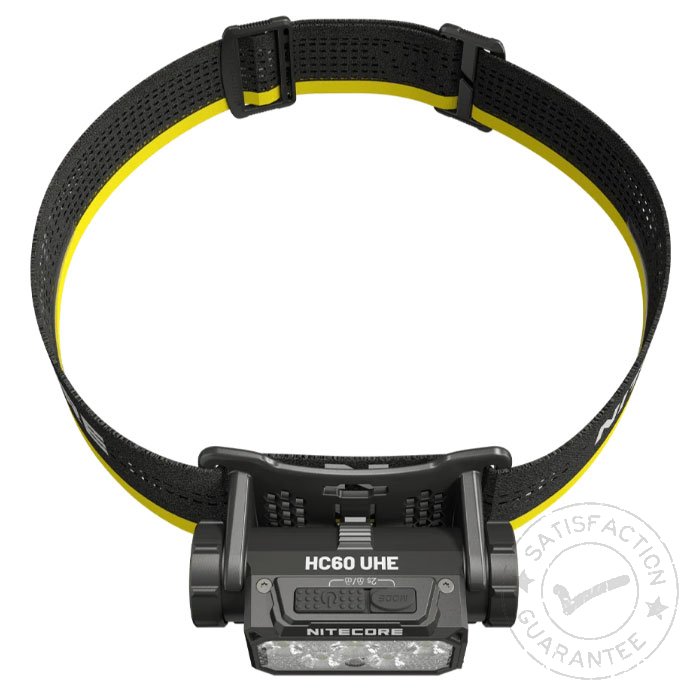 Nitecore HC60 UHE LED, lanterna de cabeça recarregável, 1600 lúmenes | Compras vantajosas em