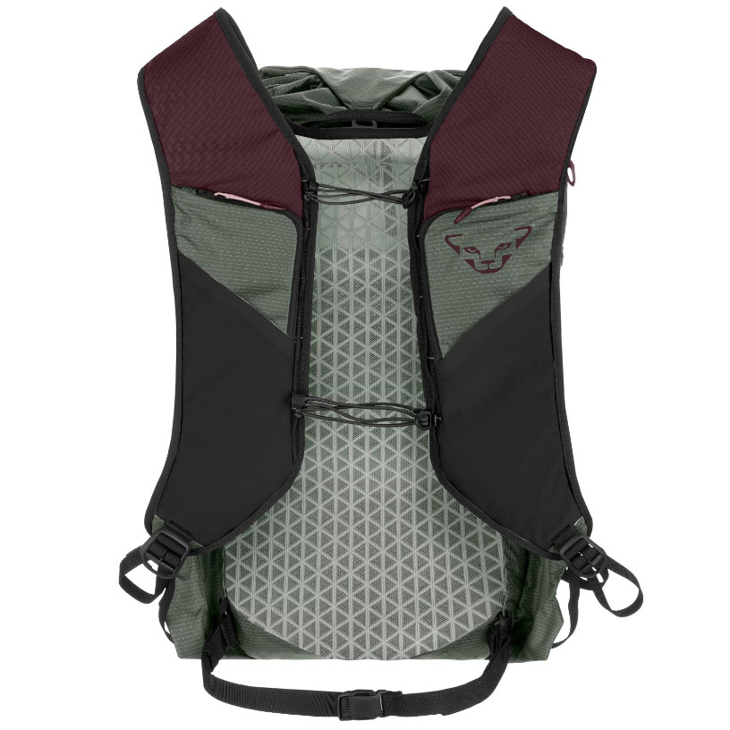 batoh DYNAFIT Traverse 22 XS/S sage/burgundy