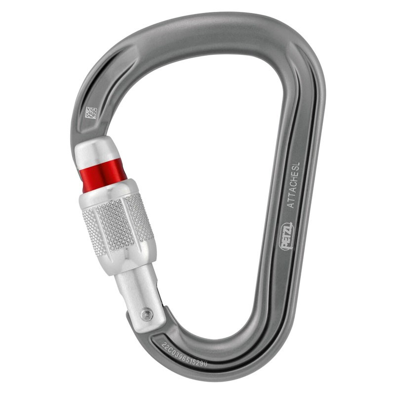Karabinek PETZL Attache Screw-Lockgray