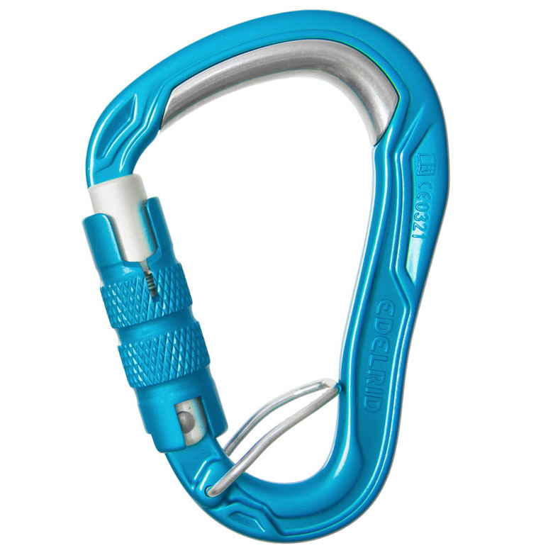 Καραμπίνερ EDELRID HMS Bulletproof Triple FG icemint