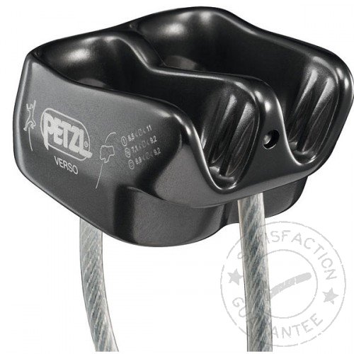 Уред за осигуряване и рапел PETZL Verso grey