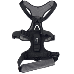 Mountain Paws 3-Strap Dog Harness L black - kutyahám