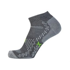 Apasox ELBRUS low grau - Funktionssocken