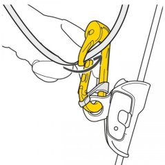 karabína s kladkou PETZL RollClip A