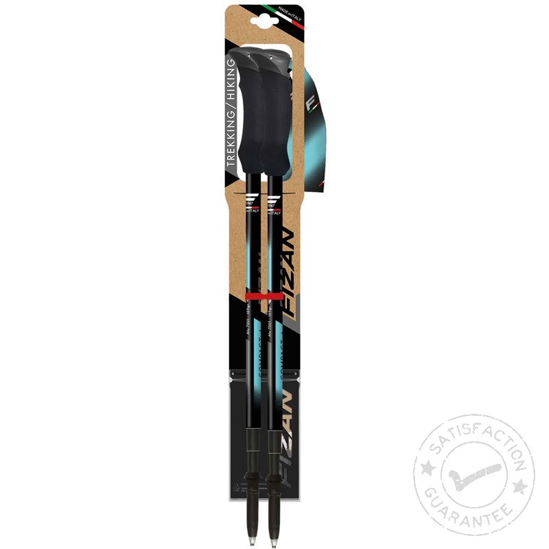 Bastones de trekking FIZAN Compact Tech light blue