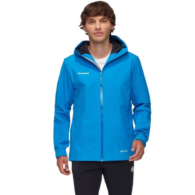 bunda MAMMUT Treeline HS Hooded glacier blue - Veľkosť: L