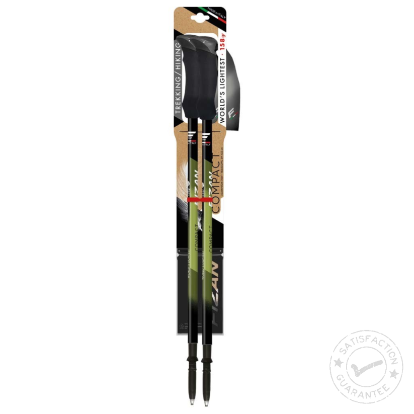 Bastones de trekking FIZAN Compact green