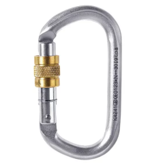 Carabiner SINGING ROCK Steel Oval Screw