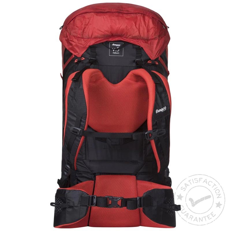 BERGANS Helium V5 55 red sand/black - Zaino