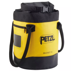 PETZL Bucket 15 yellow - Standfester Seilsack