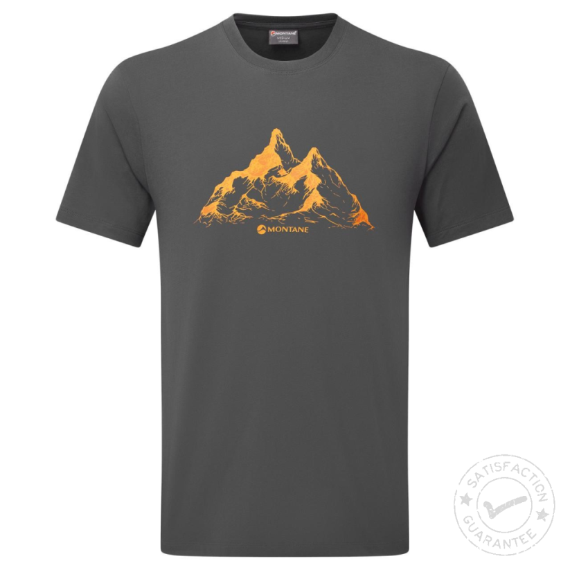 Montane Dual Mountain T-Shirt midnight grey - T-shirt