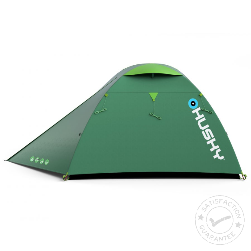 HUSKY Bird 3 Plus green - Turistični šotor