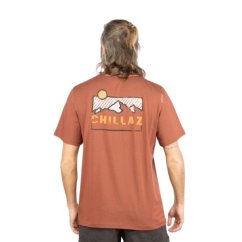 CHILLAZ Mountain Logo brick - T-shirt