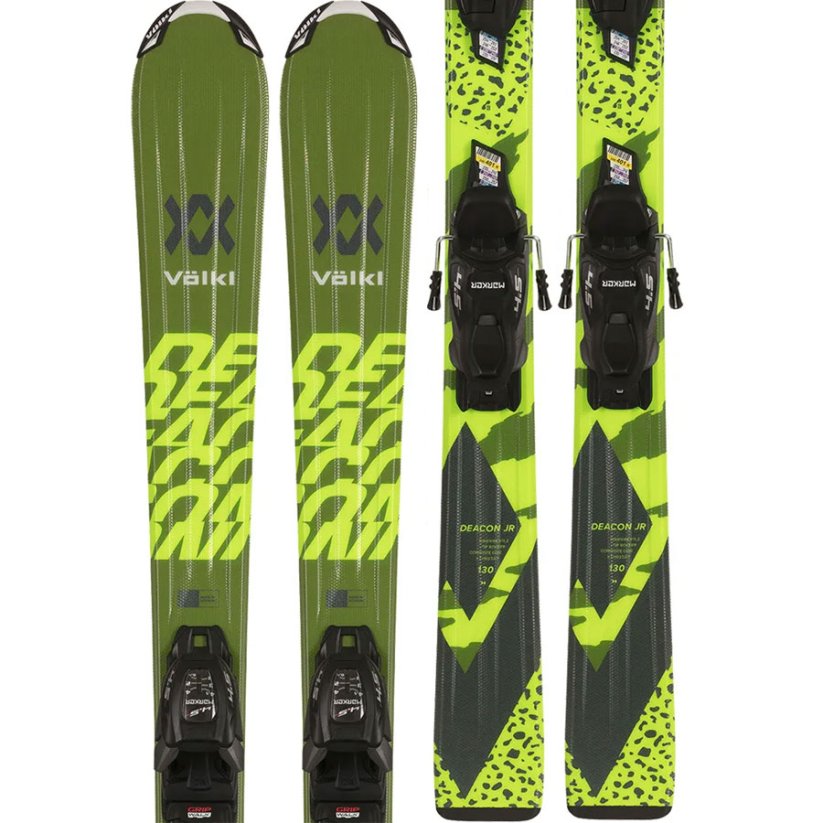 VÖLKL Deacon Junior 120cm green + Marker VMotion 4.5 - Ski