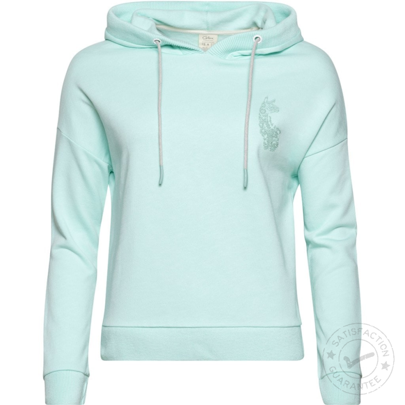 Суитшърт с качулка CHILLAZ Stelvio Alpaca Floral Mint