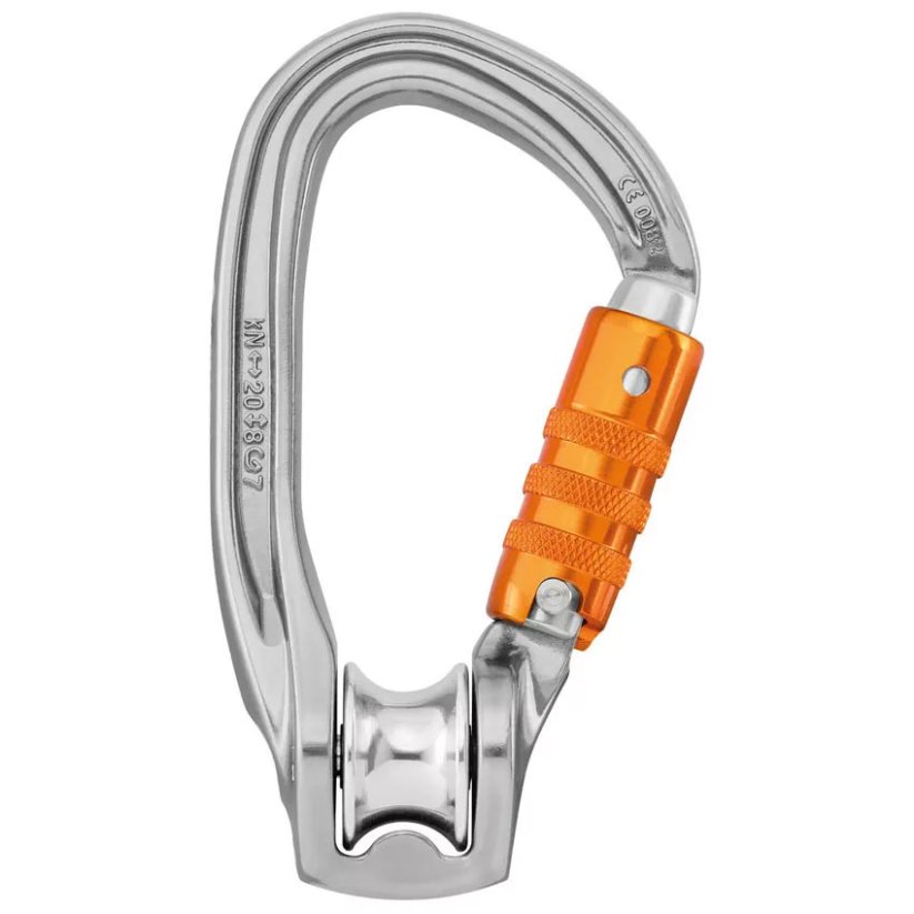 karabína s kladkou PETZL RollClip Z Triact-Lock