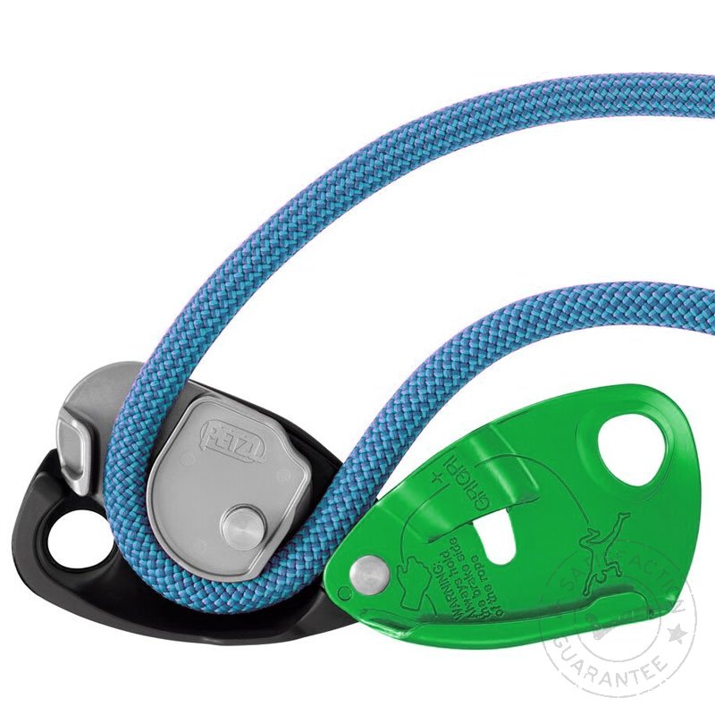 Обезопасително устройство PETZL Grigri + green