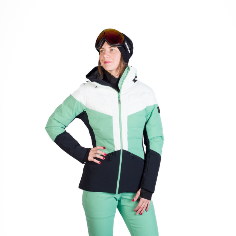 bunda NORTHFINDER Nanette light green - Veľkosť: M
