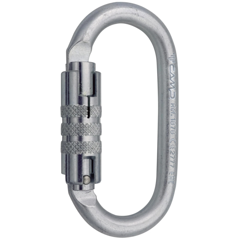 karabína CAMP Steel Oval Pro 2Lock