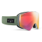 lyžařské brýle Julbo RAZOR EDGE reactiv 1-3 moss