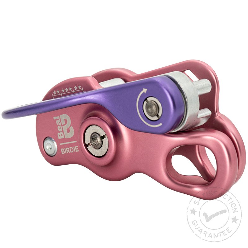 BEAL Birdie matt pink - Belay Device