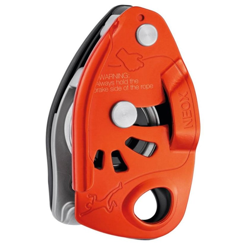 PETZL Neox orange - Assureur avec blocage assisté