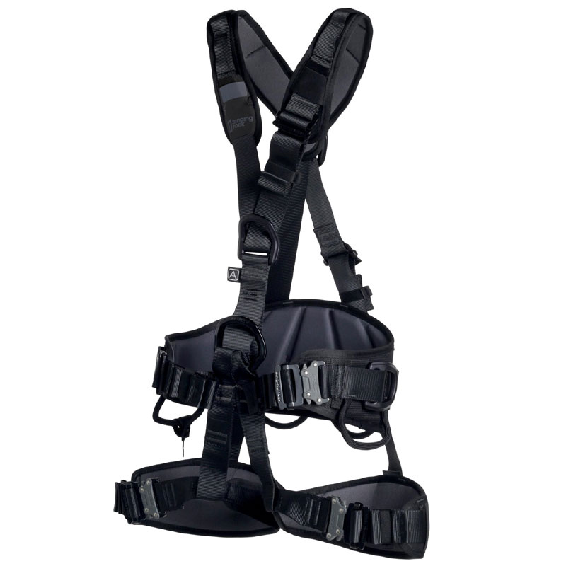 Arnés SINGING ROCK Profi Worker 3D Speed negro - Talla de arnés: M-L