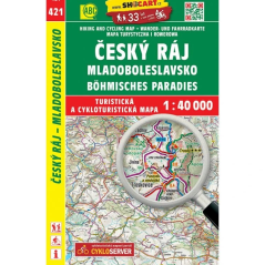Mapa SHOCart: Český ráj, Mladoboleslavsko 1:40 000