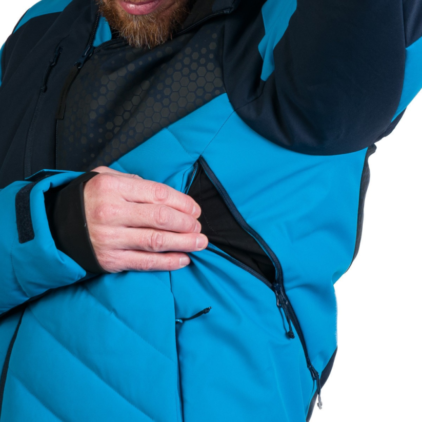 bunda NORTHFINDER Zeno blue - Veľkosť: L