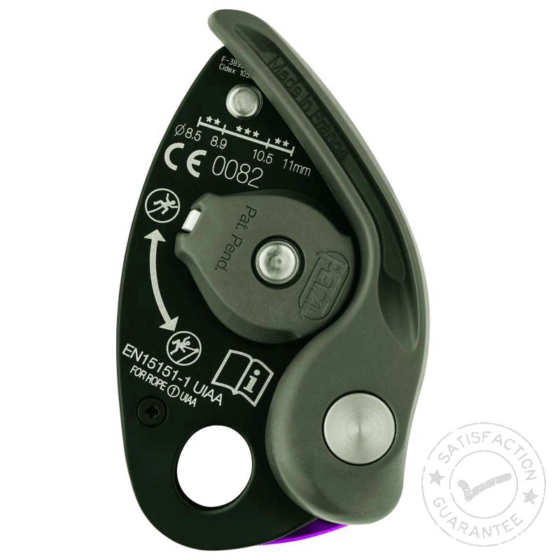 Asegurador de escalada PETZL Grigri Plus orange