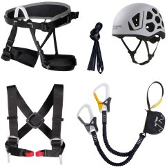 Set SINGING ROCK EXP II Kit Via Ferrata XS/M