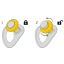 Petzl Coeur Pulse 12mm - Verwijderbaar ankerpunt