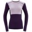 DEVOLD Lauparen Merino 190 Shirt Woman orchid/lilac/ink - Velikost: M