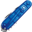 Джобен нож Victorinox Spartan blue translucent