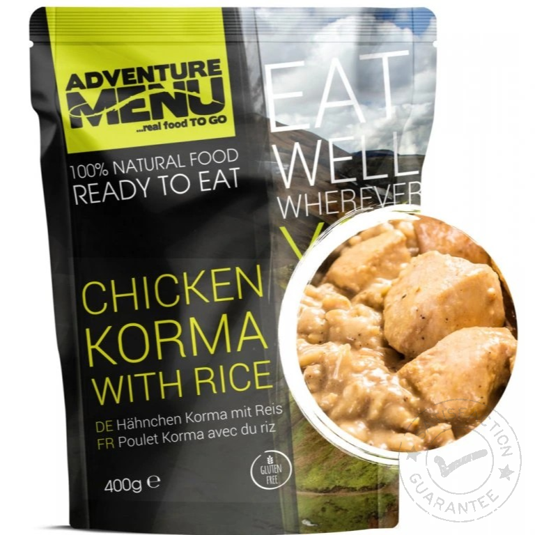 ADVENTURE MENU - Chicken Korma with rice 400g