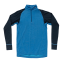 Bluză de corp DEVOLD Duo Active Merino 205 Zip Neck blue/ink - Mărimea: M