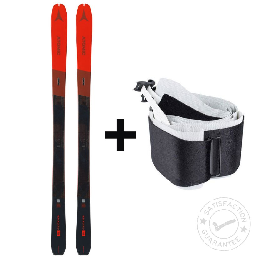 Turne smuči ATOMIC Backland 78 red/grey 163cm