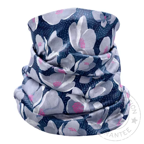 CRAZY Neck Gaiter Light falling flower