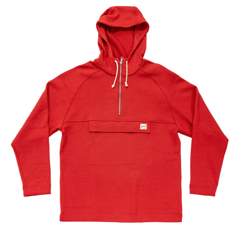 Devold Archive Anorak english red - Felpa con cappuccio