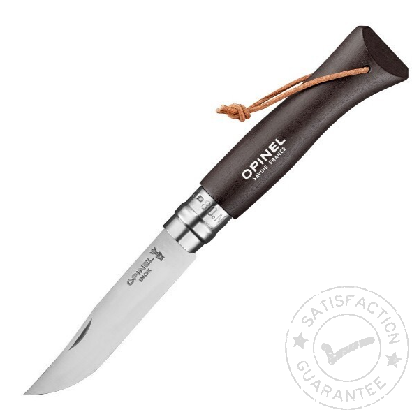 Cuțit de buzunar Opinel VRI N°08 Inox Dark brown